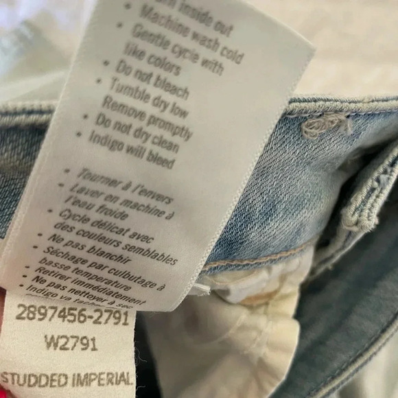 Paige studded Verdugo ankle denim in studded imperial - Picture 14 of 16